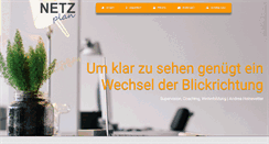 Desktop Screenshot of netzplan-coaching.de