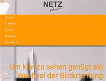 Tablet Screenshot of netzplan-coaching.de